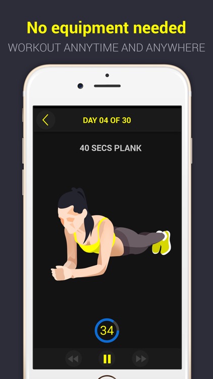 30 Days Plank Challenge Pro
