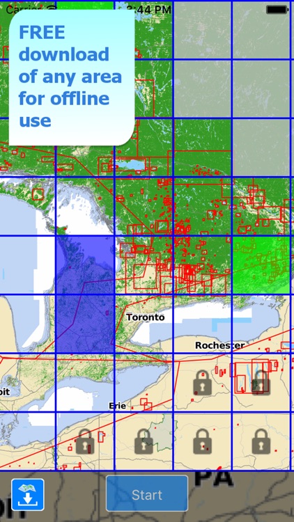 Aqua Map Ontario ON Lakes - GPS Nautical Charts screenshot-4