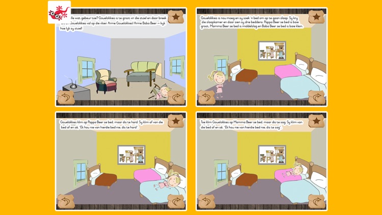 Gouelokkies en die drie beertjies kinderstorie screenshot-3