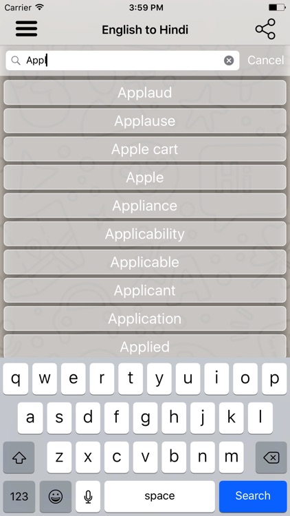 English To All Language Dictionary and Translator screenshot-3