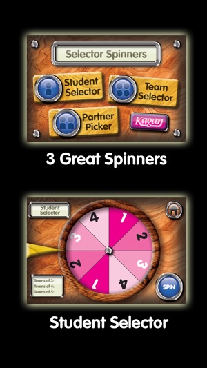 Selector Spinners