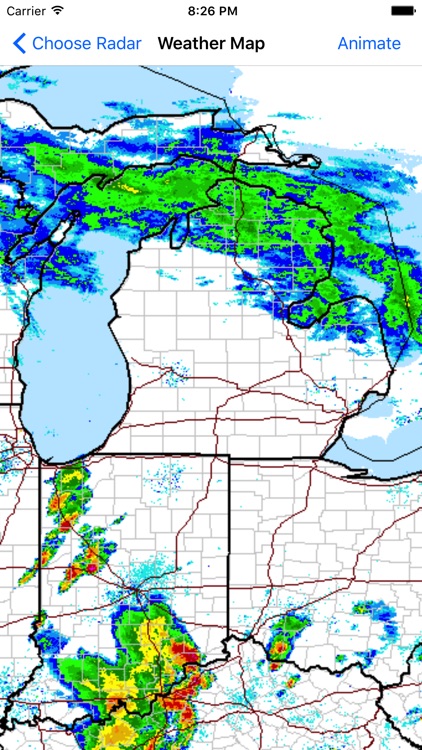 NOAA Weather Alerts & Hi-Def Radar Severe Push