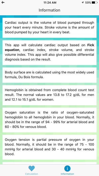 CO & SV Calculator - Cardiac Output, Stroke Volume screenshot-4