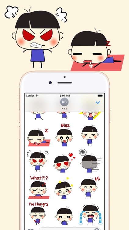 Bad Boy - Super Cute Emoji GIF