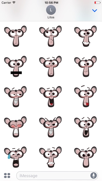 Do the Monkey iMessage Sticker Pack by Litosfera