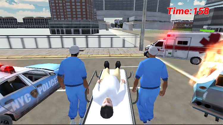Ambulance Rescue Mission 3d 2017 screenshot-4