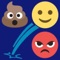 Survive as many Mad Emojis and Poop Emojis as you can