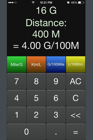 MPG Calculator Lite screenshot 4