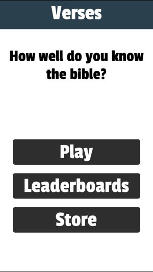 Verses - The Bible Trivia Game