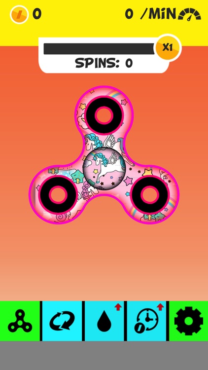 Fidget Spinner - Stress Reliever Simulator Game