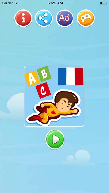 Learn French Flash Cards for kids Picture & Audio