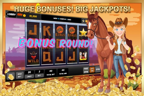 Wild Cowgirls Casino Slots screenshot 2