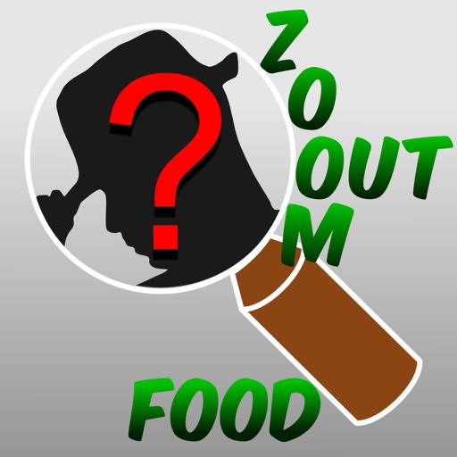 Zoom Out Food Game Quiz Maestro iOS App