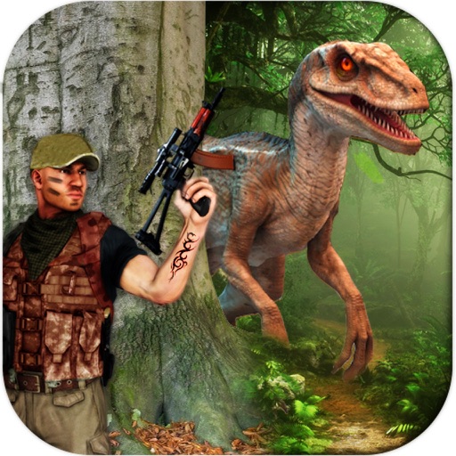 Real jeep Dino Hunter - Survive in forest 2017 icon