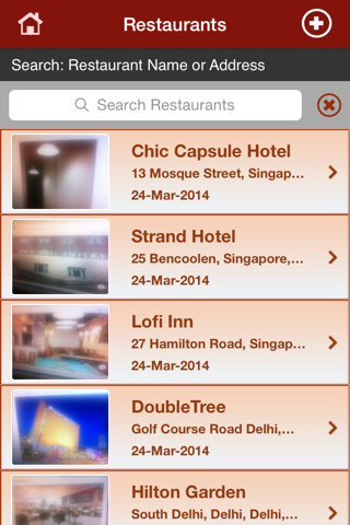 My Restaurants screenshot 2