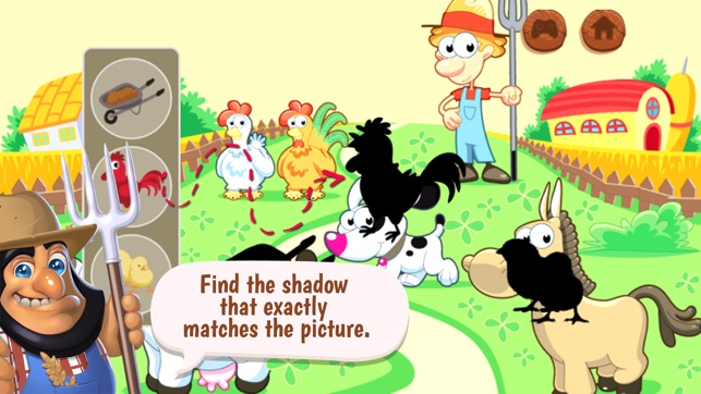 農場元素詞彙學習益智遊戲