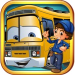 School Bus Wash And Repair - kids Game