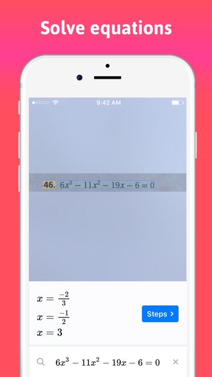 ScanMath - Math Homework Answers And Camera Solver