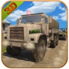 3D Army Truck Offroad driver