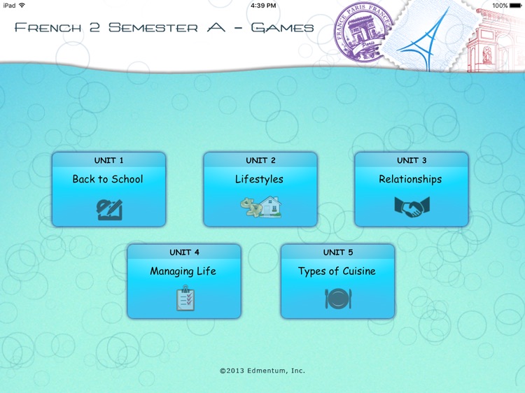 Plato Courseware Spanish 3B Games for iPad