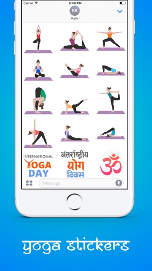 Yoga Poses Stickers