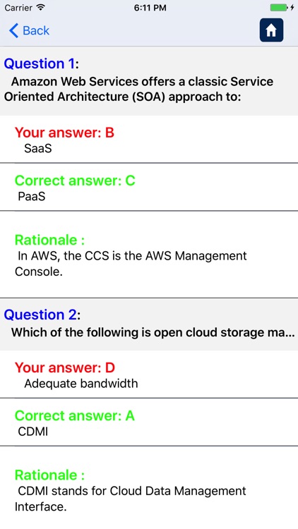 Cloud Computing Quiz screenshot-3