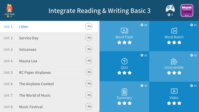 Integrate Reading & Writing Basic 3(圖3)-速報App