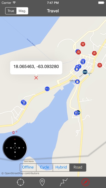 SAINT MARTIN – GPS Travel Map Offline Navigator screenshot-4