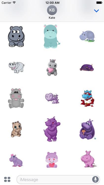 HippoCute - Hippo Emoji And Stickers