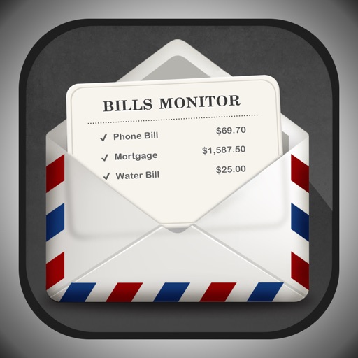 Bills Monitor Pro for iPad - Bill Manager & Minder