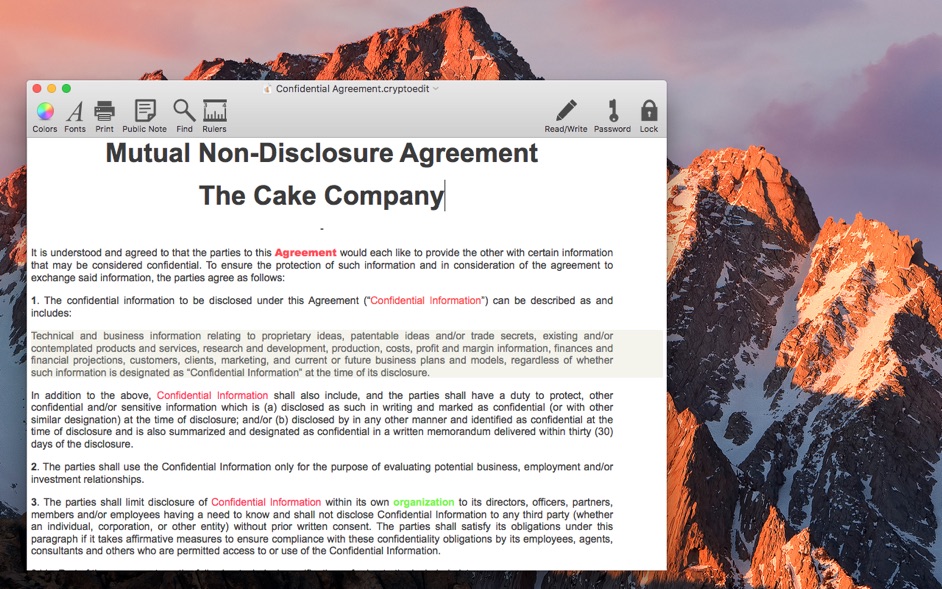 CryptoEdit for Mac 2.2.1 破解版 - 功能强大且安全的文本编辑器