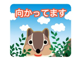 どうぶつのきもちのステッカーです。