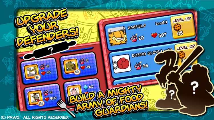 Garfield's Defense: Attack of the Food Invaders screenshot-2