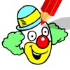 Funny Coloring Pages Games Clown Version