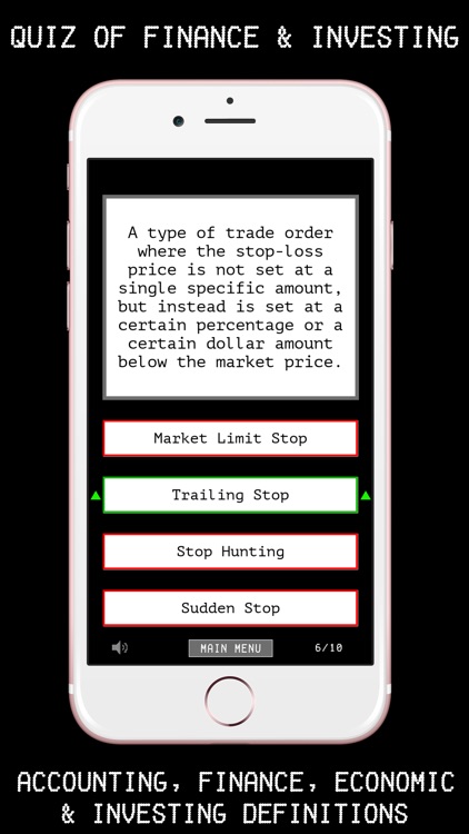 Quiz of Finance & Investing
