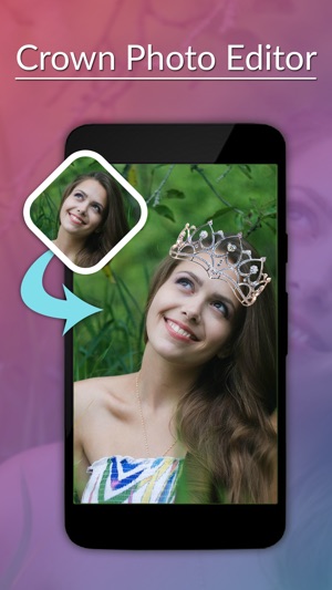 Crown Photo Editor -Crown Camera stickers(圖3)-速報App