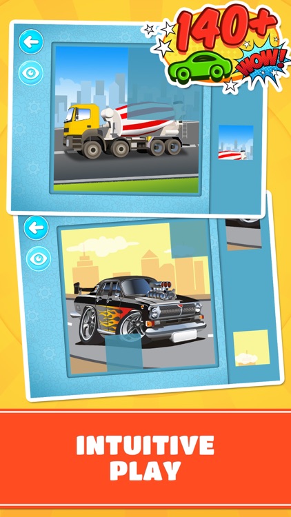 Cars and Vehicles Puzzle - Logic Game for Kids screenshot-4