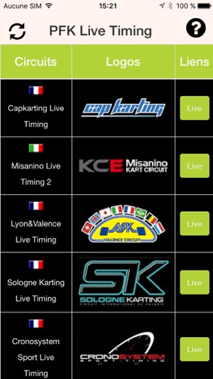 PFK Live Timing(圖1)-速報App