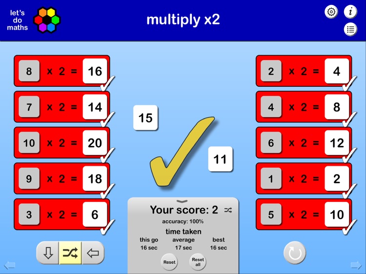 Learn your Times Tables - starter