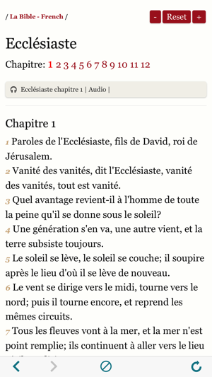 Audio Holy Bible in French - La Bible Louis Segond(圖4)-速報App