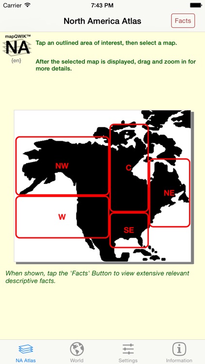 mapQWIK NA - North America Zoomable Atlas screenshot-0