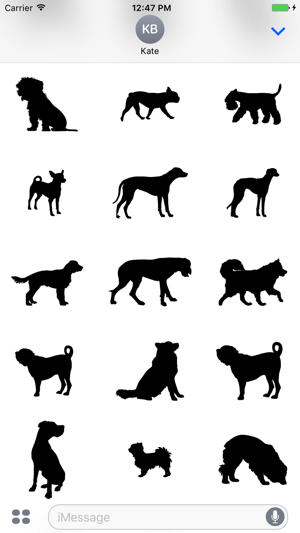 Silhouettes of dogs(圖3)-速報App