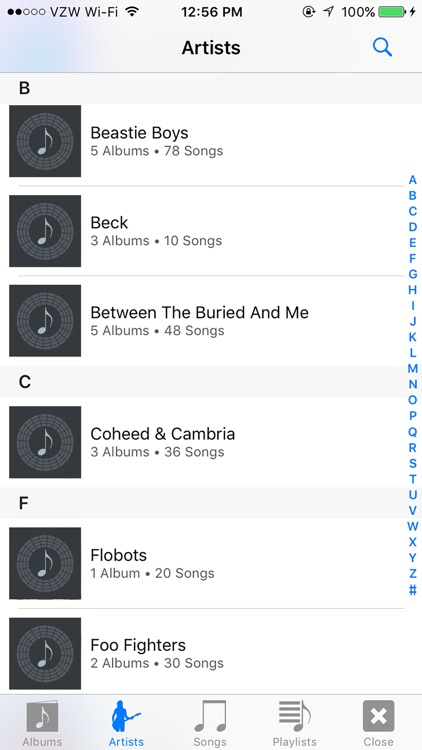 Tactus Music Player screenshot-3