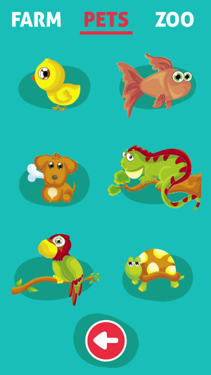 Cute Animals - Learn Animal Sounds, Noises & Names(圖2)-速報App