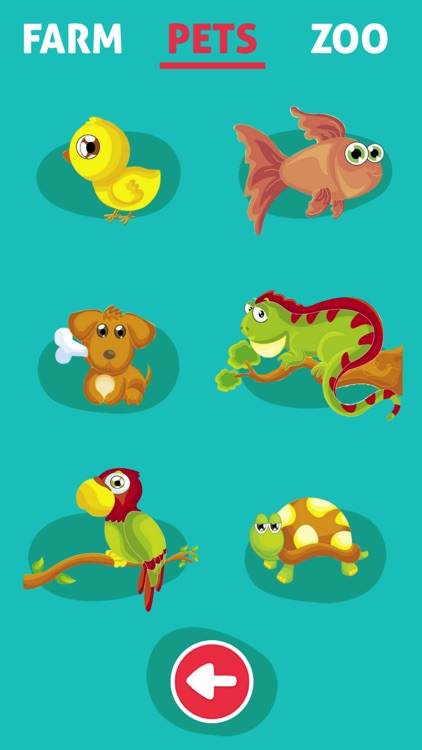 Cute Animals - Learn Animal Sounds, Noises & Names