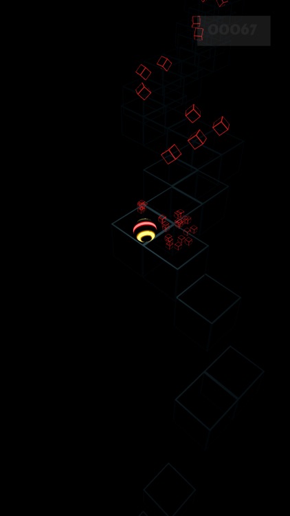 Neon Ball On The Wall screenshot-4