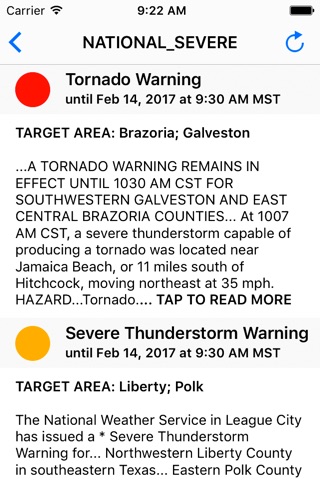 NOAA Weather Radio screenshot 4