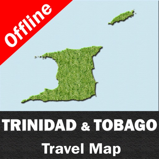 TRINIDAD & TOBAGO – Travel Map Offline Navigator icon