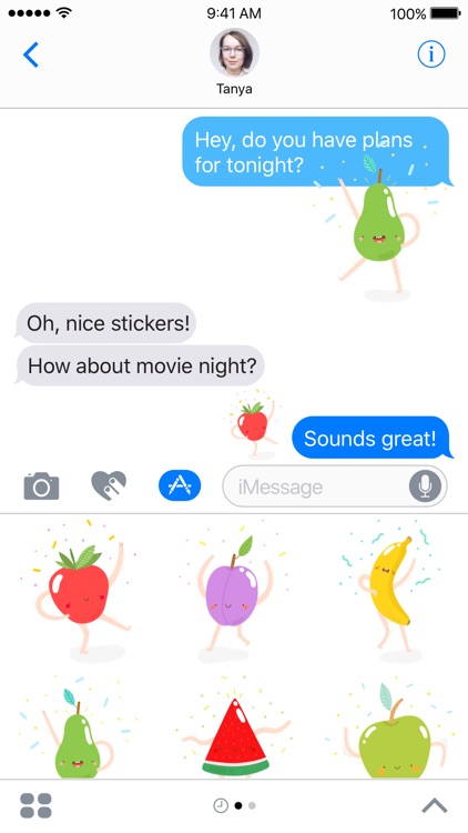 Dancing Fruits