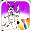 Coloring Book Rabbit